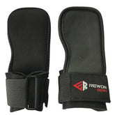 Rewon Gear weightlifting hand grips for boxing and fitness, durable workout pads for training, available online for gym enthusiasts.